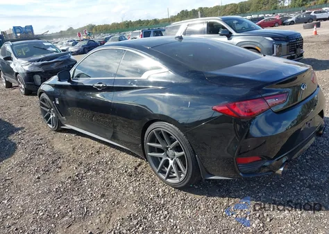 2018 Infiniti Q60 3.0T Luxe z USA, uszkodzony, nr VIN JN1EV7EK8JM342867